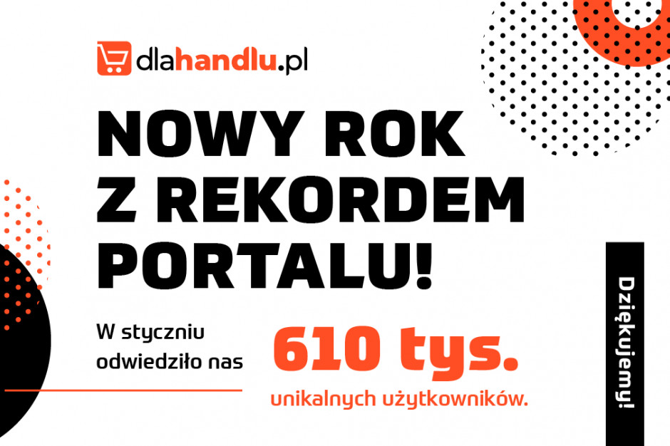 Kolejny rekord w dlahandlu.pl! Dziękujemy