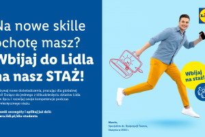 Staż w Lidlu. Teraz to 4150 zł miesięcznie