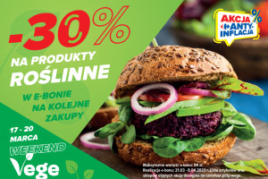 Promocje na produkty wegańskie i wegetariańskie w Carrefour