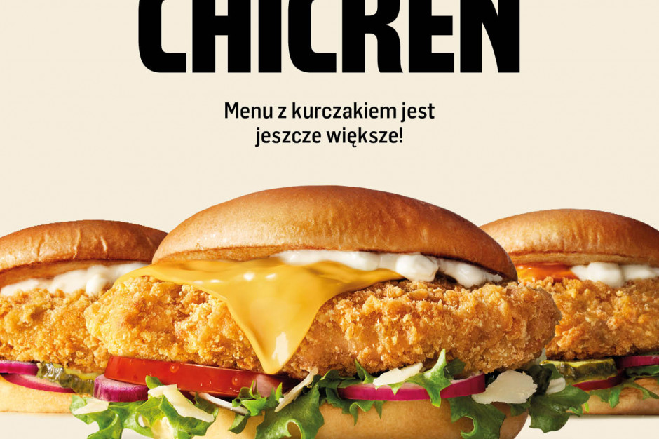 Grand Chicken Parmesan w menu szwedzkiej sieci