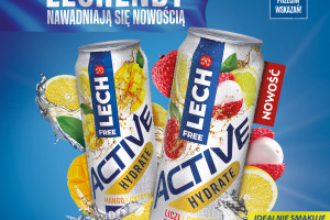 Kompania Piwowarska z nowym wariantem Lecha Free Active Hydrate