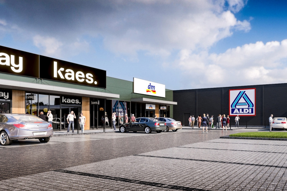 Pasaż Grodziski będzie miał ok. 6,5 tys. mkw. GLA (fot. mat. pras.) Pasaż Grodziski skomercjalizowany w 100 proc. Wśród najemców Aldi, Dealz, Media Expert