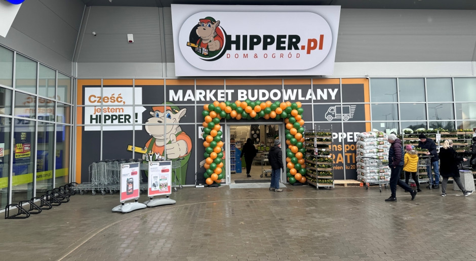 Hipper.pl otworzył 13. market budowlany, następne w przygotowaniu