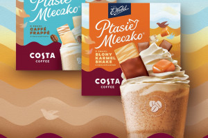 Ptasie Mleczko inspirowane napojami Costa Coffee