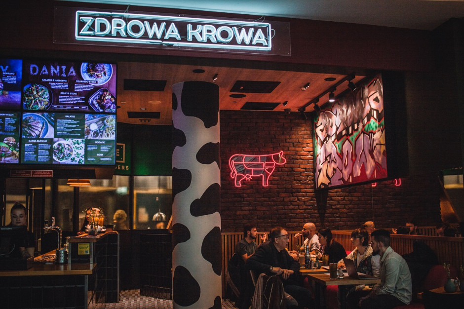 Zdrowa Krowa w Złotych Tarasach, fot. mat. pras. Franczyzowa sieć z nowym lokalem w Warszawie