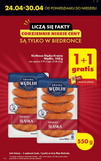 Biedronka z promocją produktów na grilla, fot.mat. pras.