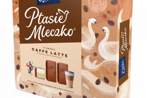 Nowość w portfolio E.Wedel - Ptasie Mleczko® o smaku Caffe Latte