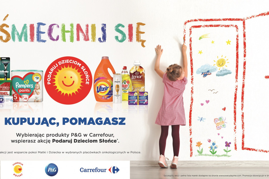 P&G i Carrefour na rzecz Fundacji Polsat