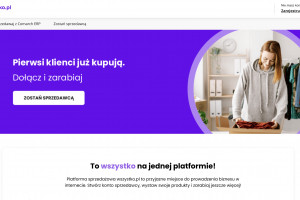 Do tej pory na portalu wszystko.pl zarejestrowało się już ponad 11 tys. sprzedawców; fot. mat.spółki