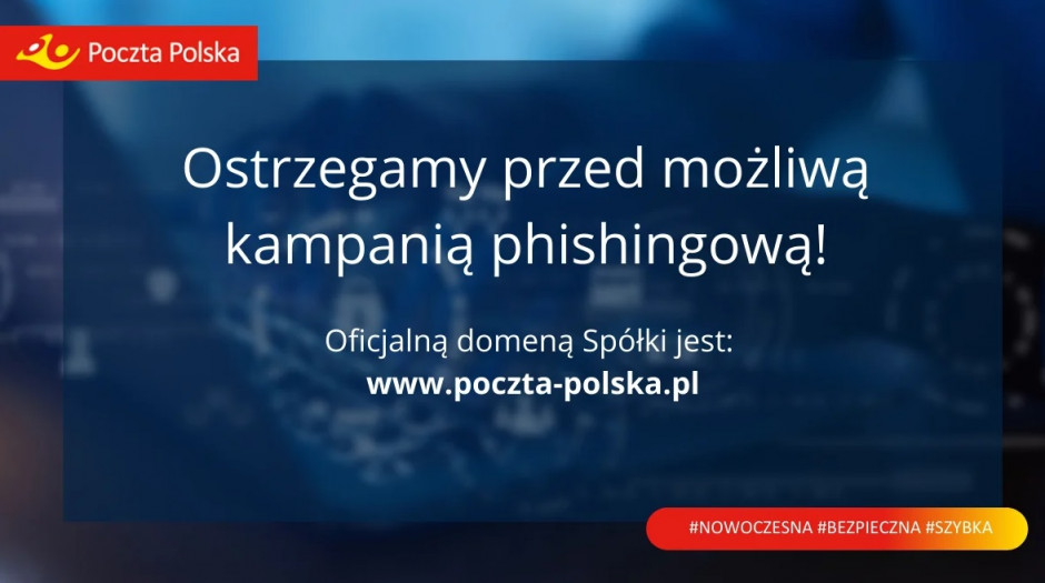 Poczta Polska ostrzega przed oszustami, fot. mat. pras.