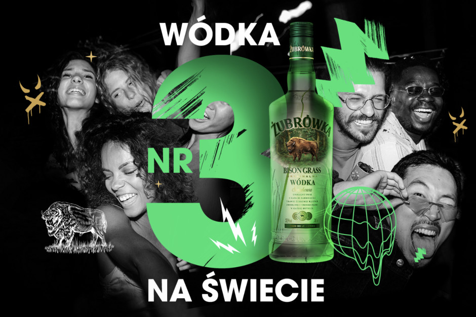 Żubrówka trzecią najlepiej sprzedającą się wódką na świecie