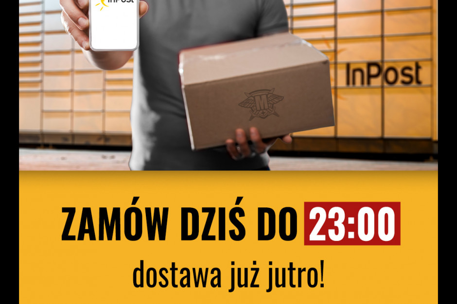 Militaria.pl z nową opcją dostawy, fot. za Facebook/Militaria.pl Militaria.pl z dostawą z InPostem