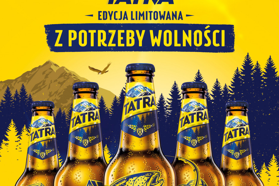 Limitowana edycja opakowań marki Tatra, fot. mat. pras. Limitowana edycja opakowań piwa Tatra