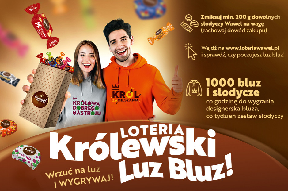 fot. Loteria Luz Bluz, Wawel, mat. prasowe Wawel wspiera sprzedaż loterią