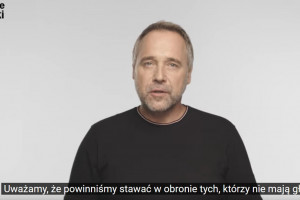 Łukasz Nowicki w kampanii Otwartych Klatek, fot. za YouTube