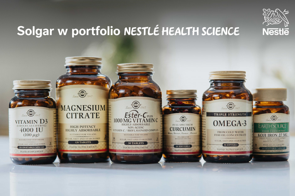 Solgar w portfolio Nestlé Health Science