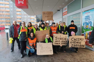 Związkowcy z Kauflandu: protest przeciw warunkom pracy i handlowym niedzielom