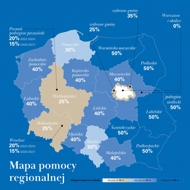 Mapa pomocy regionalnej, fot. mat. pras.