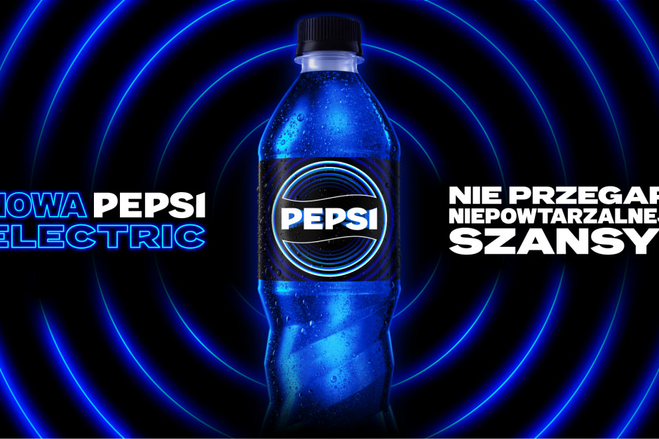 Pepsi Electric Blue limitowany wariant w Żabce, a od lipca w szerokiej sprzedaży