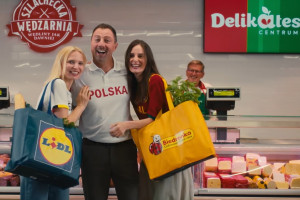 Jerzy Dudek w reklamie Delikatesów Centrum (fot. za YouTube)