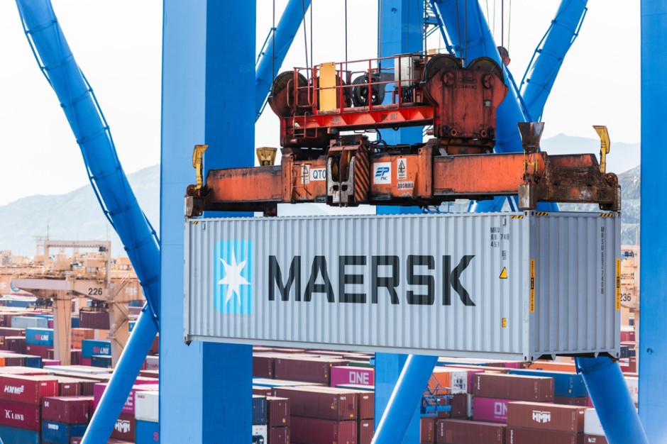 Maersk zaskakuje wynikami. Morski handel rośnie mimo wojny celnej