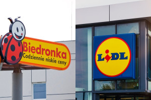 Społecznościowa wojna sieci handlowych. Lidl zdeklasował Biedronkę